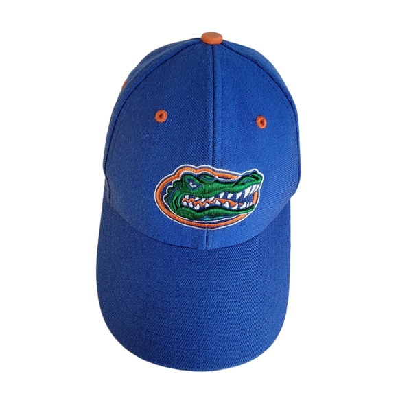 Nike Florida Gators Blue Orange Spell Out Closure Baseball Cap Adjustable Hat - Picture 7 of 12